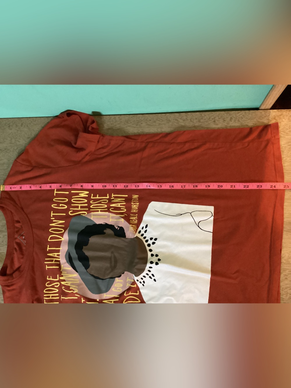Well Worn Los Angeles Zora Neale Hurston Quote Tee Juniors Size XL - Picture 8 of 8